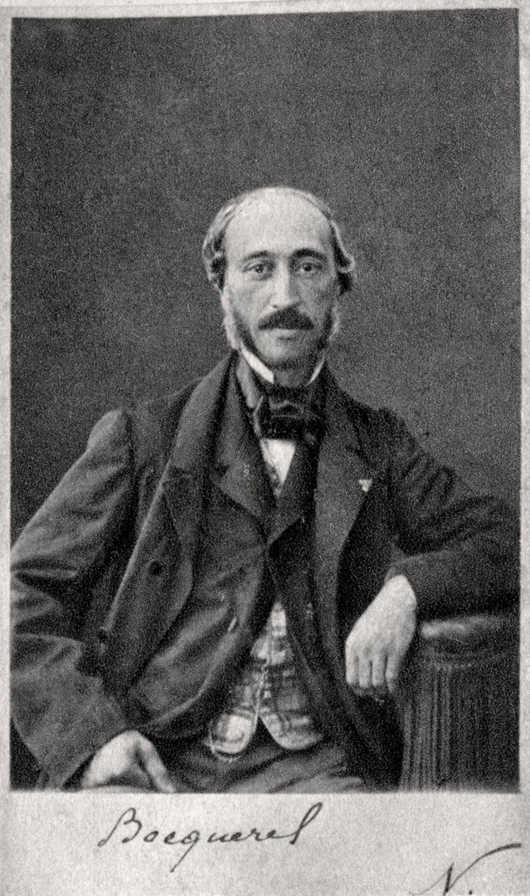 Henri Becquerel, francouzský fyzik, konec 19. nebo začátek 20. století od Unbekannt