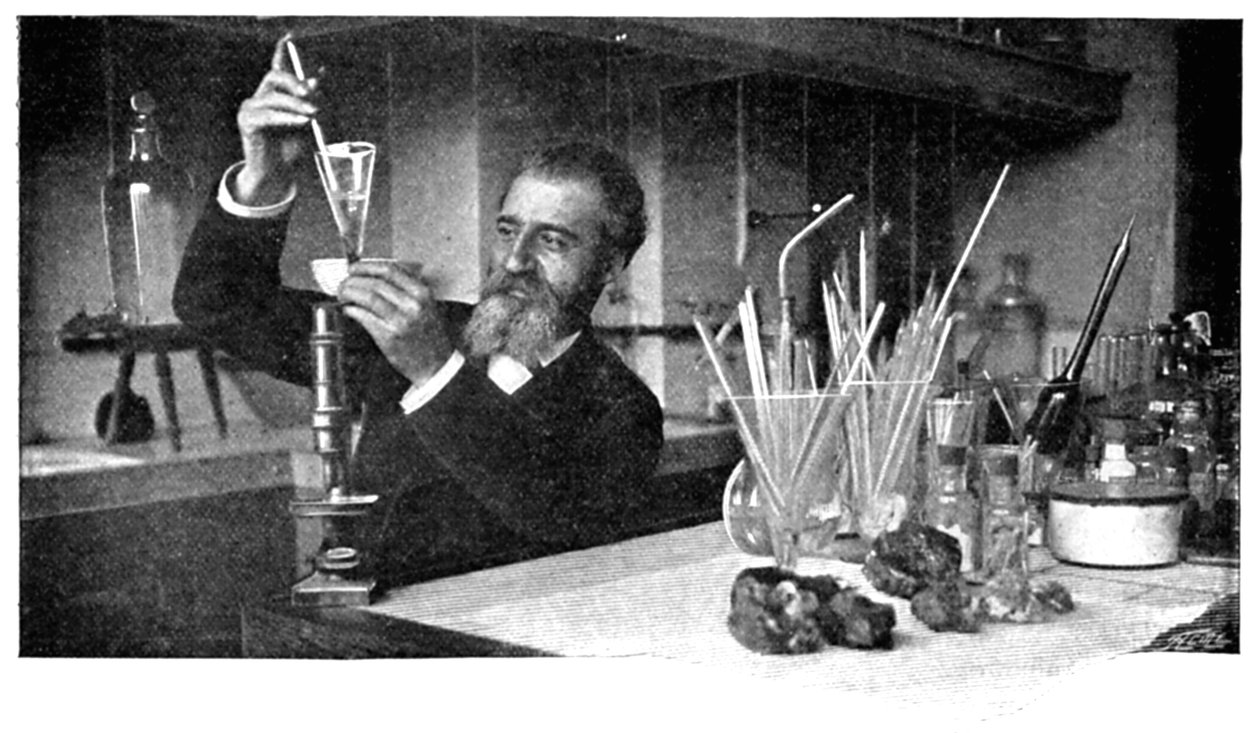 Henri Moissan, francouzský chemik, c1900 od Unbekannt