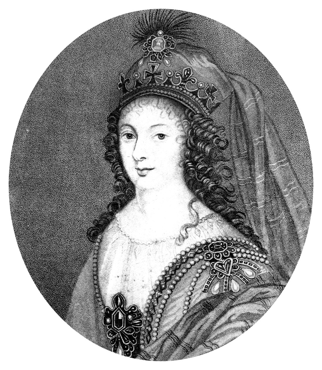 Henrietta, vévodkyně z Orleansu, 1799 od Unbekannt