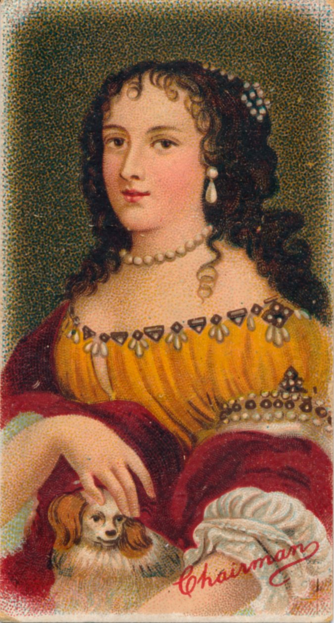 Henrietta Anglická 1644-1670 nejmladší dcera krále Karla I., 1912 od Unbekannt