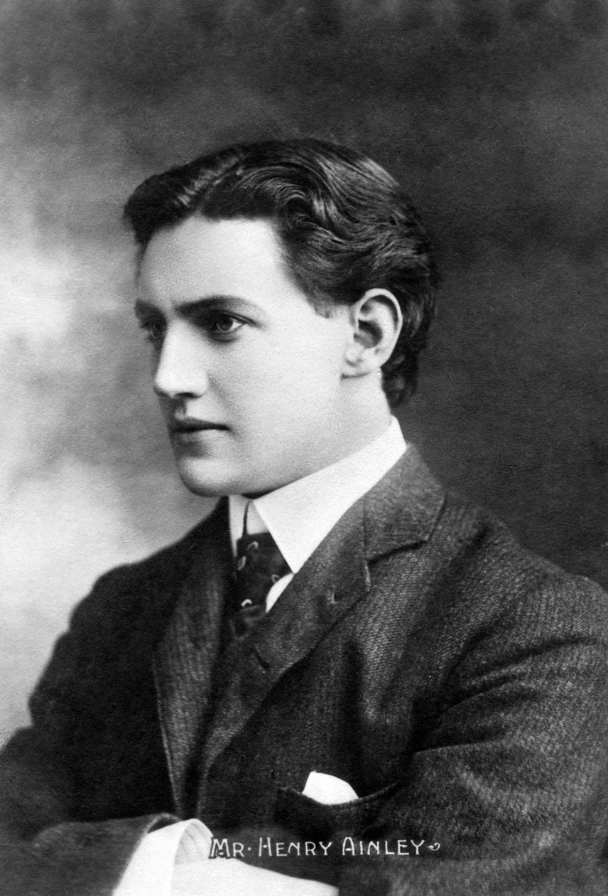Henry Ainley 1879-1945, anglický herec, počátek 20. století od Unbekannt