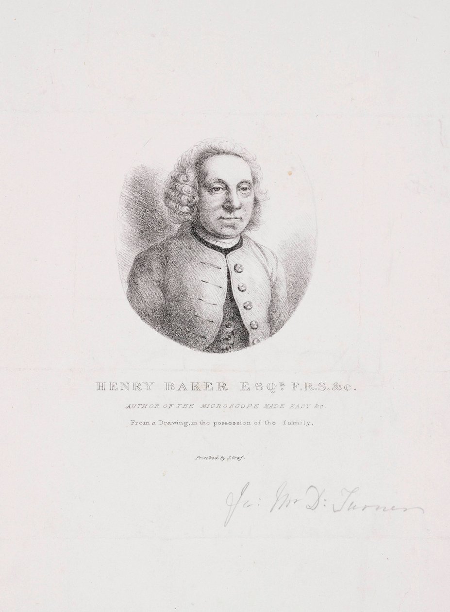 Henry Baker, přírodovědec od Unbekannt