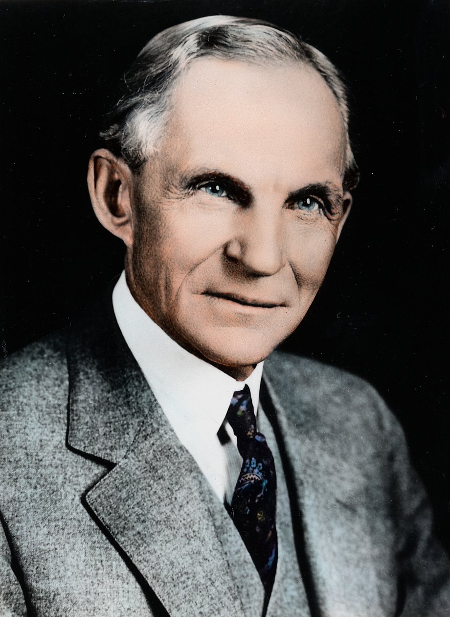 Henry Ford , americký inženýr a výrobce automobilů, c1910-c1930 od Unbekannt