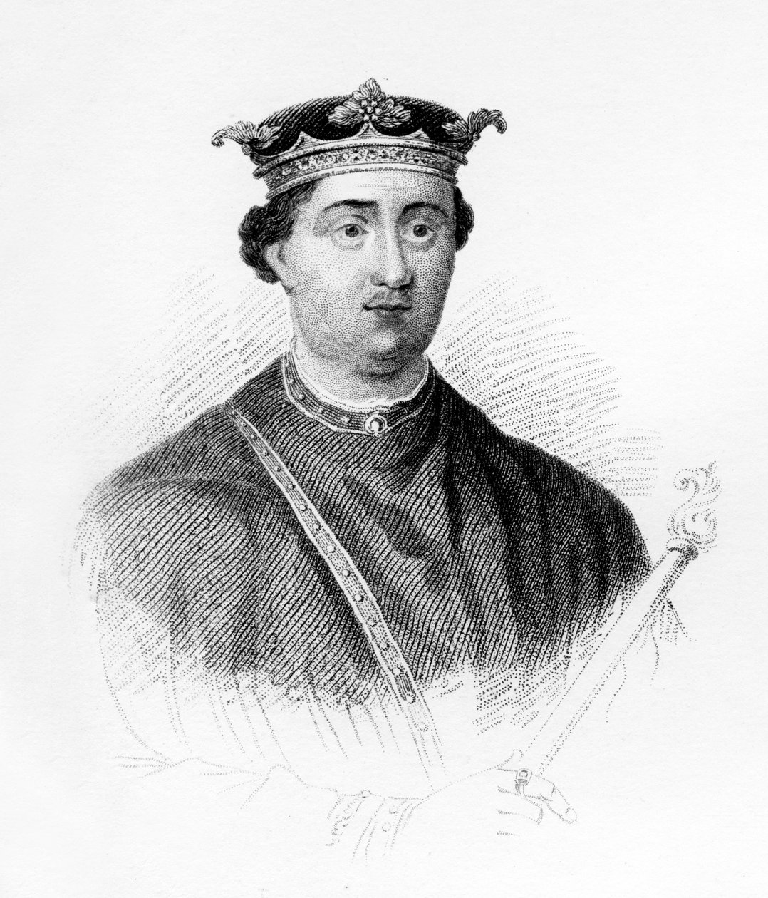 Jindřich II., anglický král, c1850 od Unbekannt