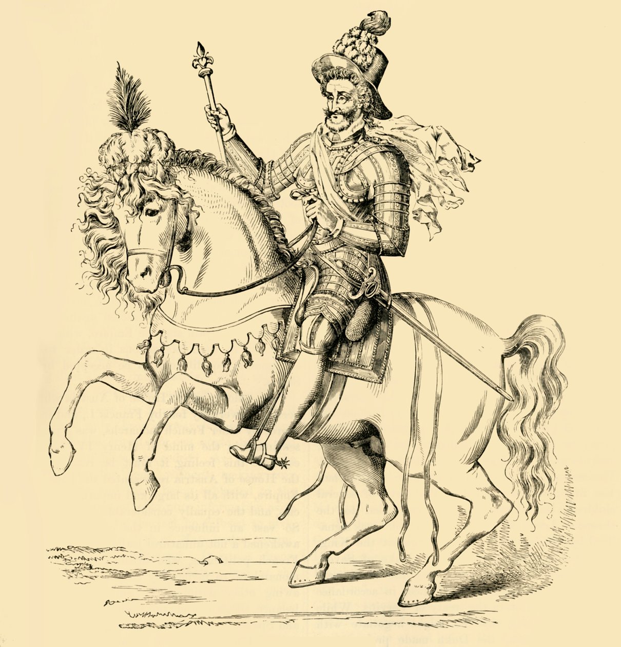 Jindřich IV Francouzský, c1590-1600, 1890. od Unbekannt