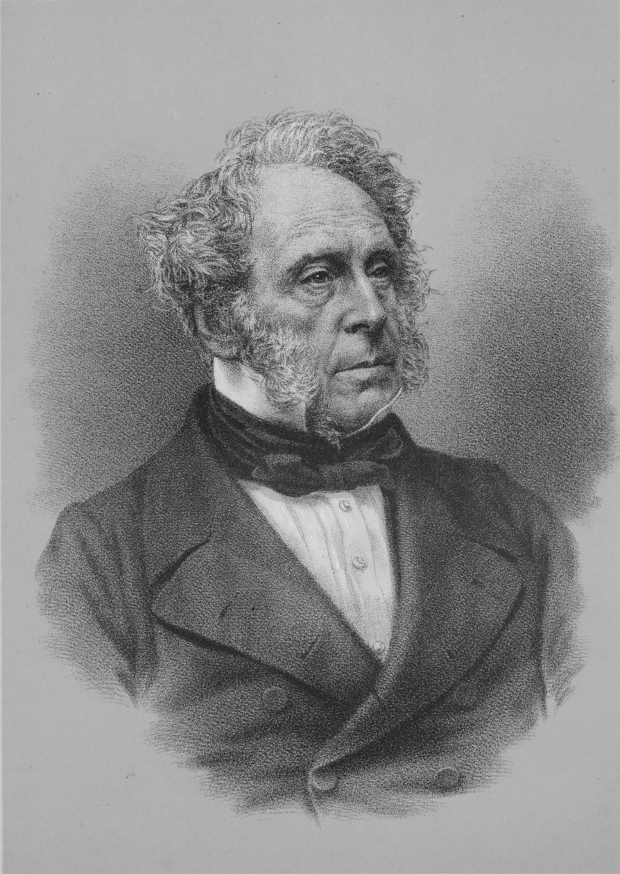 Henry John Temple, 3. vikomt Palmerston, britský státník, c1857 1936 od Unbekannt