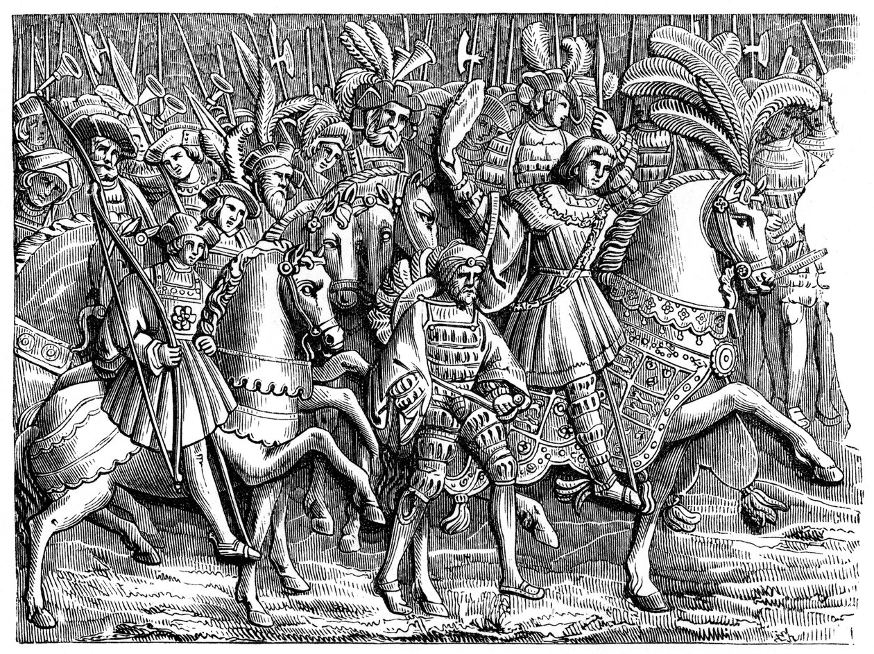 Jindřich VIII. v poli zlatého plátna, 1520, 1870 od Unbekannt