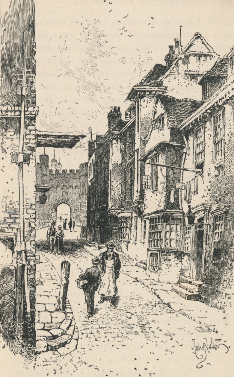 Brána Jindřicha VIII., 1895 od Unbekannt