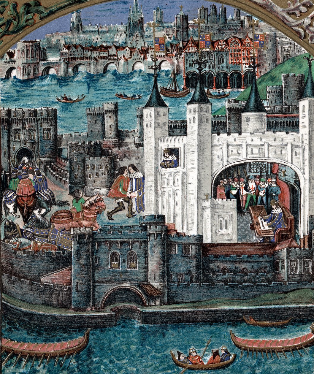 Henry VII v Tower of London, 1485-1509 od Unbekannt
