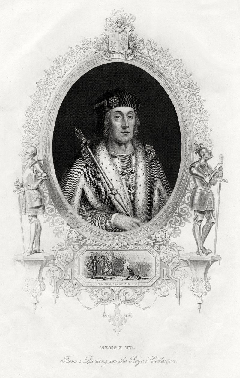 Jindřich VII., první tudorovský král Anglie, 1860 od Unbekannt