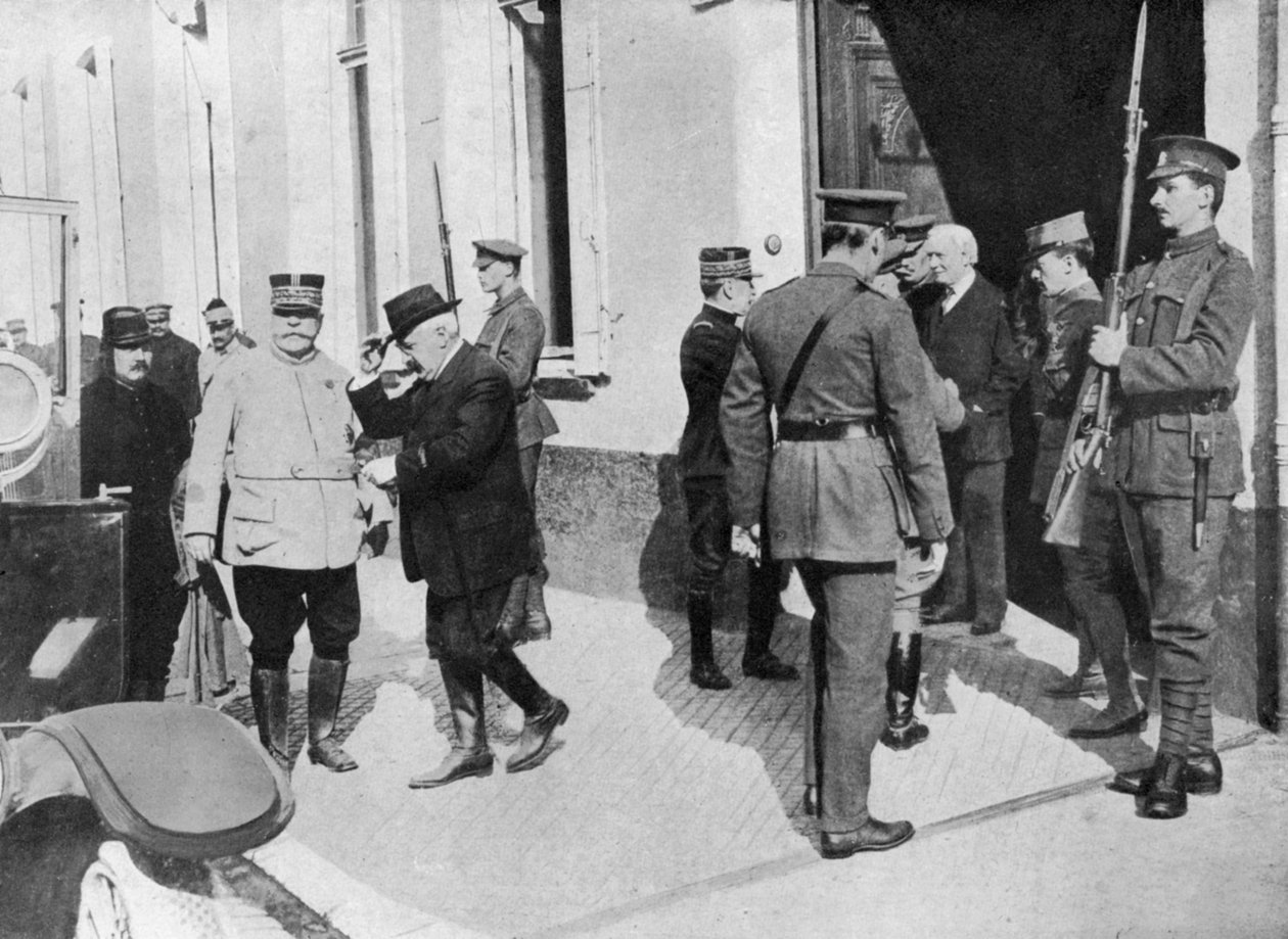 Herbert Asquith na frontě, první světová válka, 1914-1916, c1920 od Unbekannt