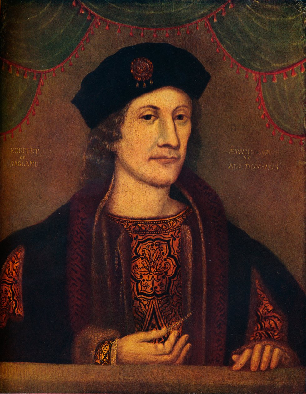 Herbert of Raglan Charles Somerset, baron, c1480-1500, 1911 od Unbekannt