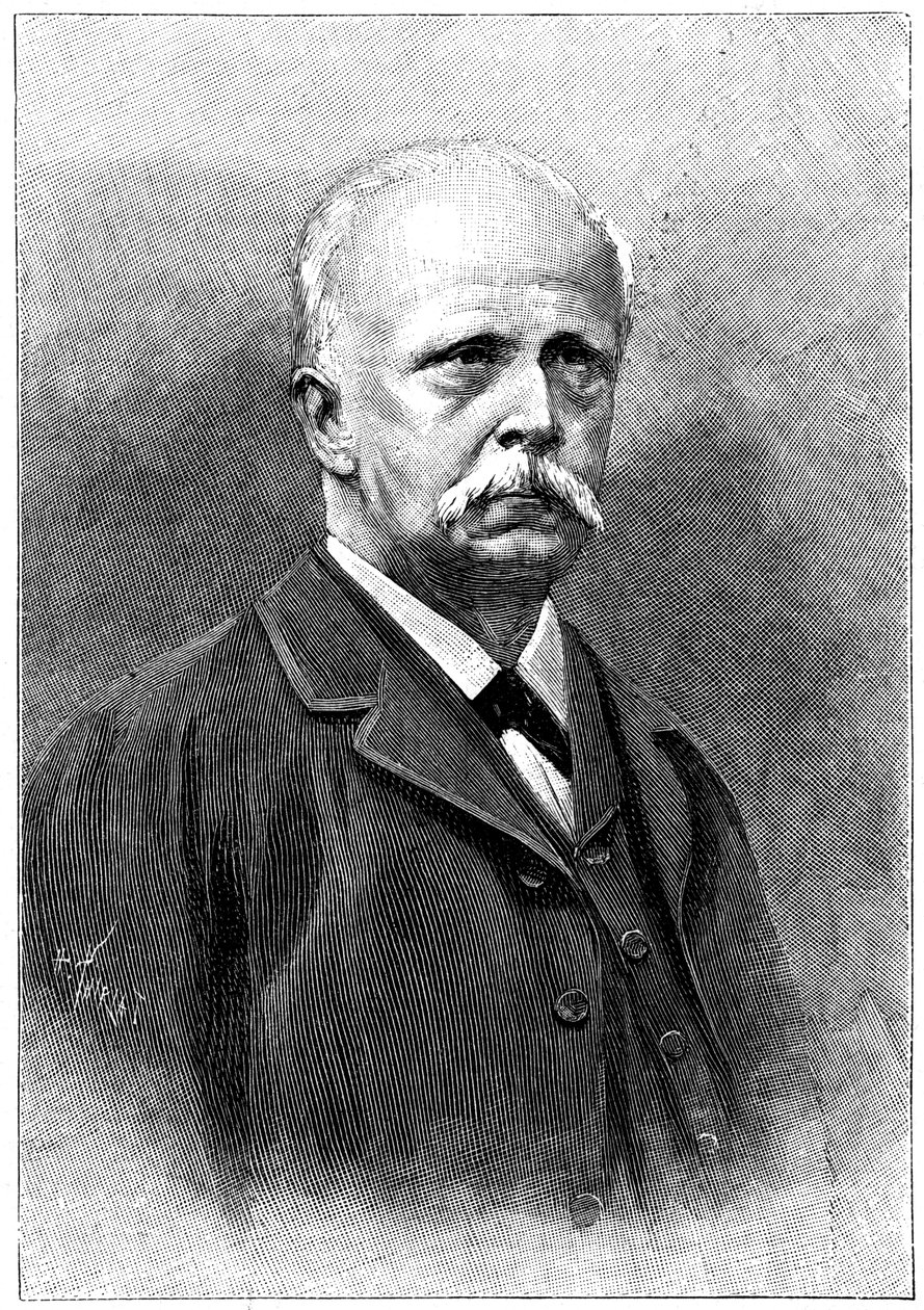 Hermann Ludwig Ferdinand von Helmholtz , německý fyzik a fyziolog, 1894 od Unbekannt