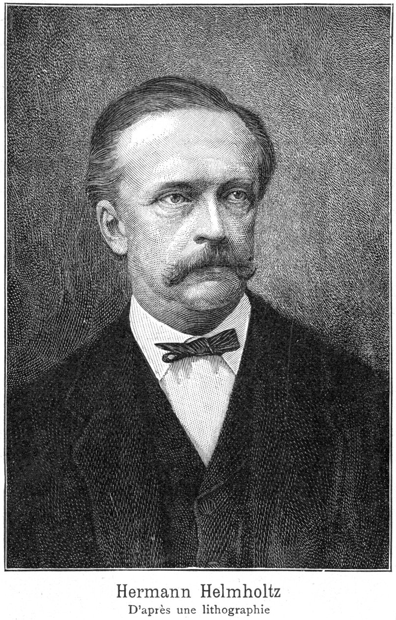 Hermann von Helmholtz 1821-1894, německý fyzik, 19. stol. od Unbekannt