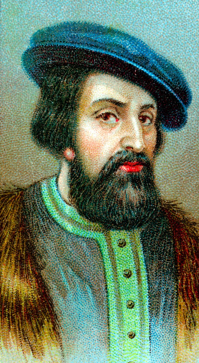 Hernan Cortes 1485-1547, španělský conquistador, který dobyl Mexiko od Unbekannt
