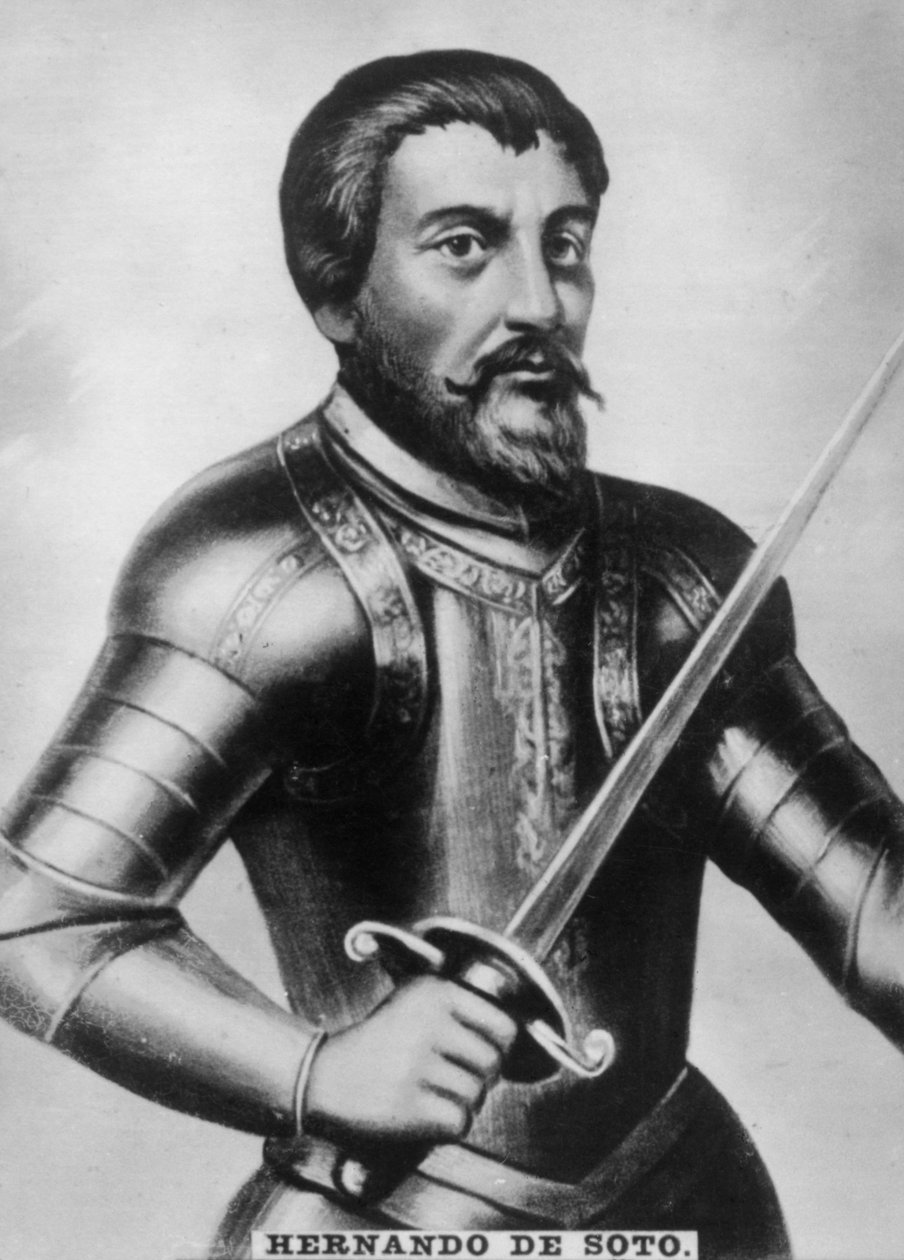 Hernando de Soto, 1496-1542, 20. léta 20. století od Unbekannt
