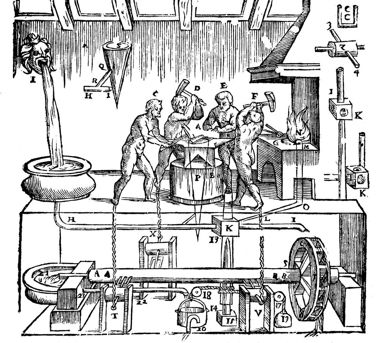 Hrdina Alexandrijských mechanických kovářů, 1. století 1647 od Unbekannt