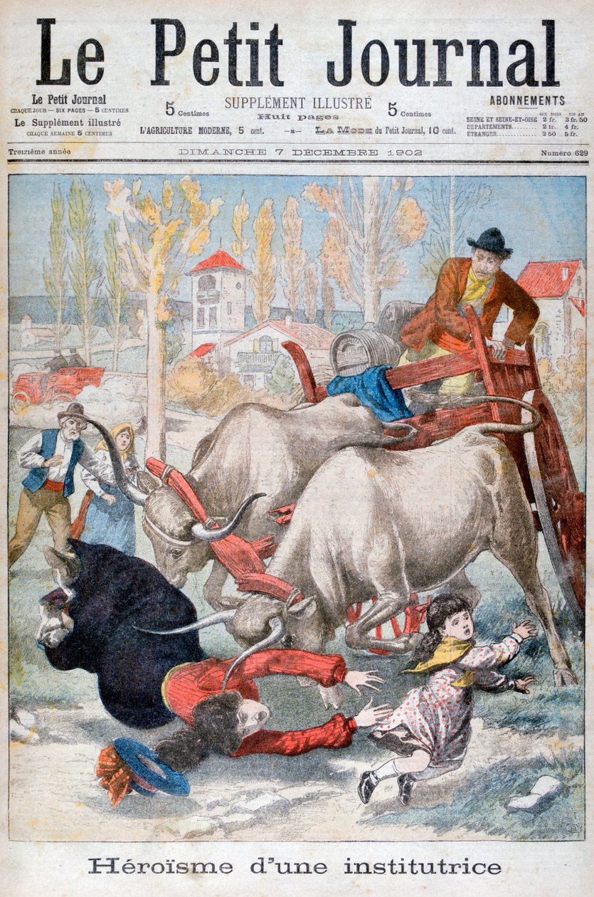Hrdinství učitele, 1902 od Unbekannt