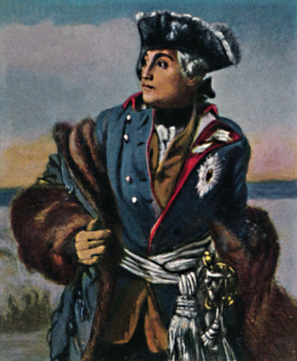 Herzog Eugen von Württemberg 1758-1822. - Gemälde von Menzel, 1934. od Unbekannt