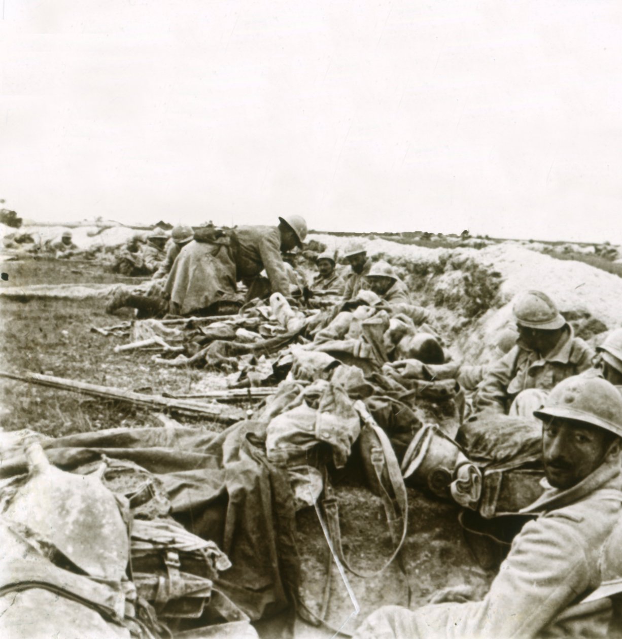 Hill 193, Champagne, severní Francie, c1914-c1918 od Unbekannt