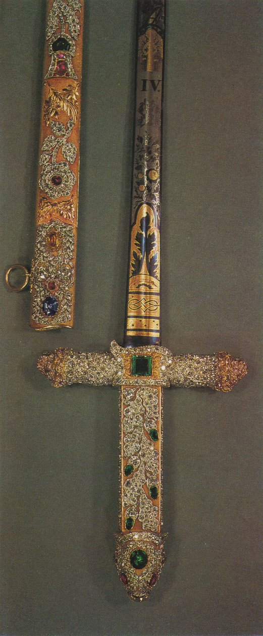 Jílec a pochva of the Jeweled State Sword, 1953 od Unbekannt