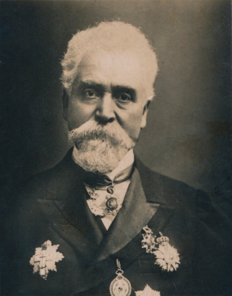 Hiram Stevens Maxim, 1840-1916. Britský vynálezce a inženýr narozený v Americe, 1894-1907 od Unbekannt