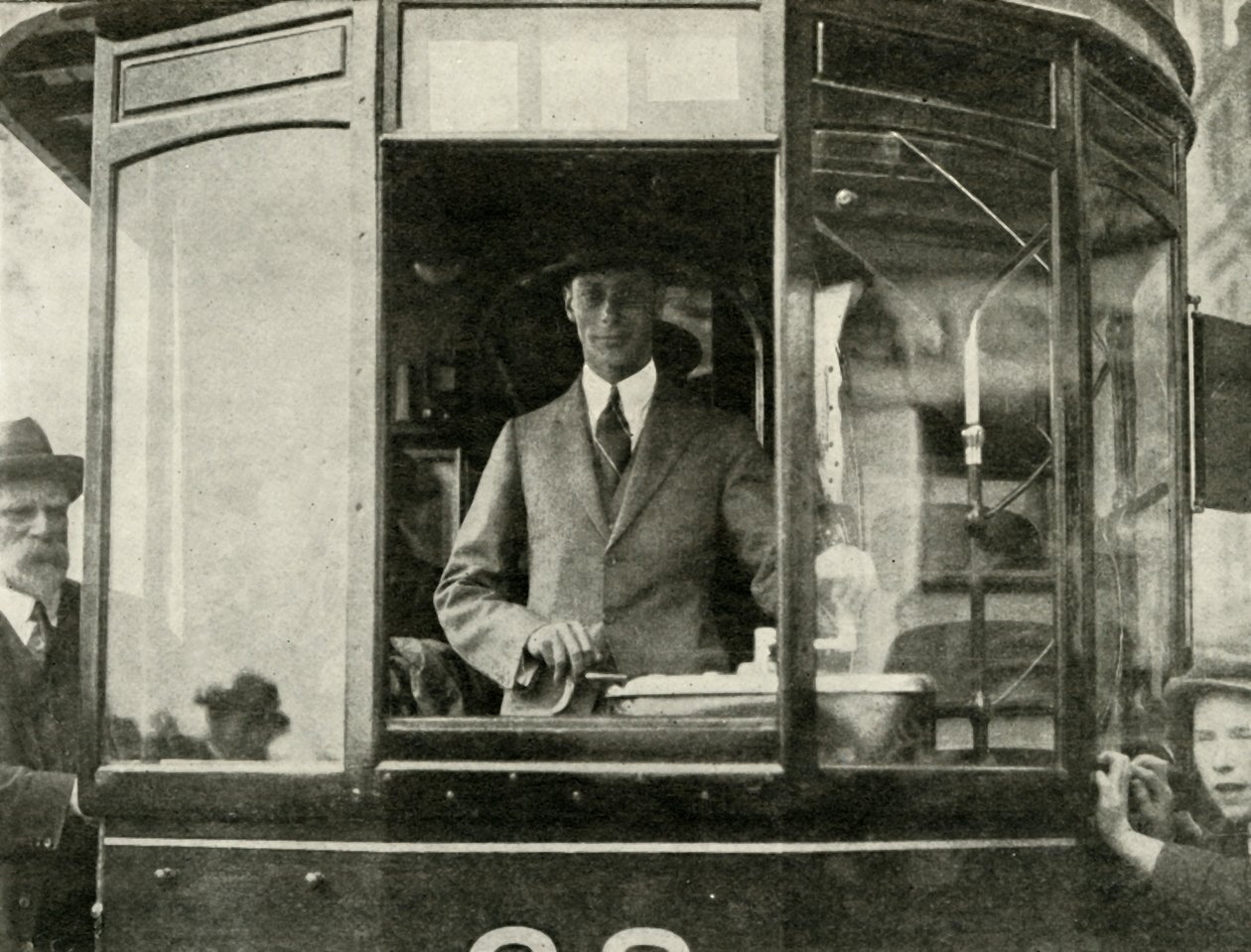 Jeho Veličenstvo řídí tramvaj ulicemi Glasgow ..., 1924, 1937. od Unbekannt