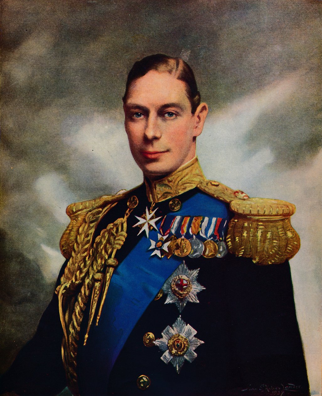 Jeho Veličenstvo král Jiří VI., 1937 od Unbekannt