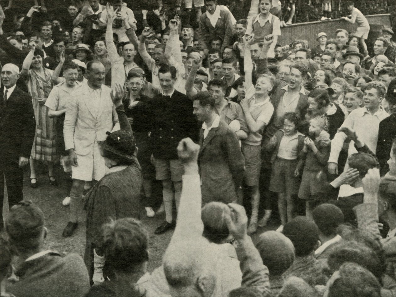 Jeho Veličenstvo v His Boys Camp v Southwold, 1937. od Unbekannt