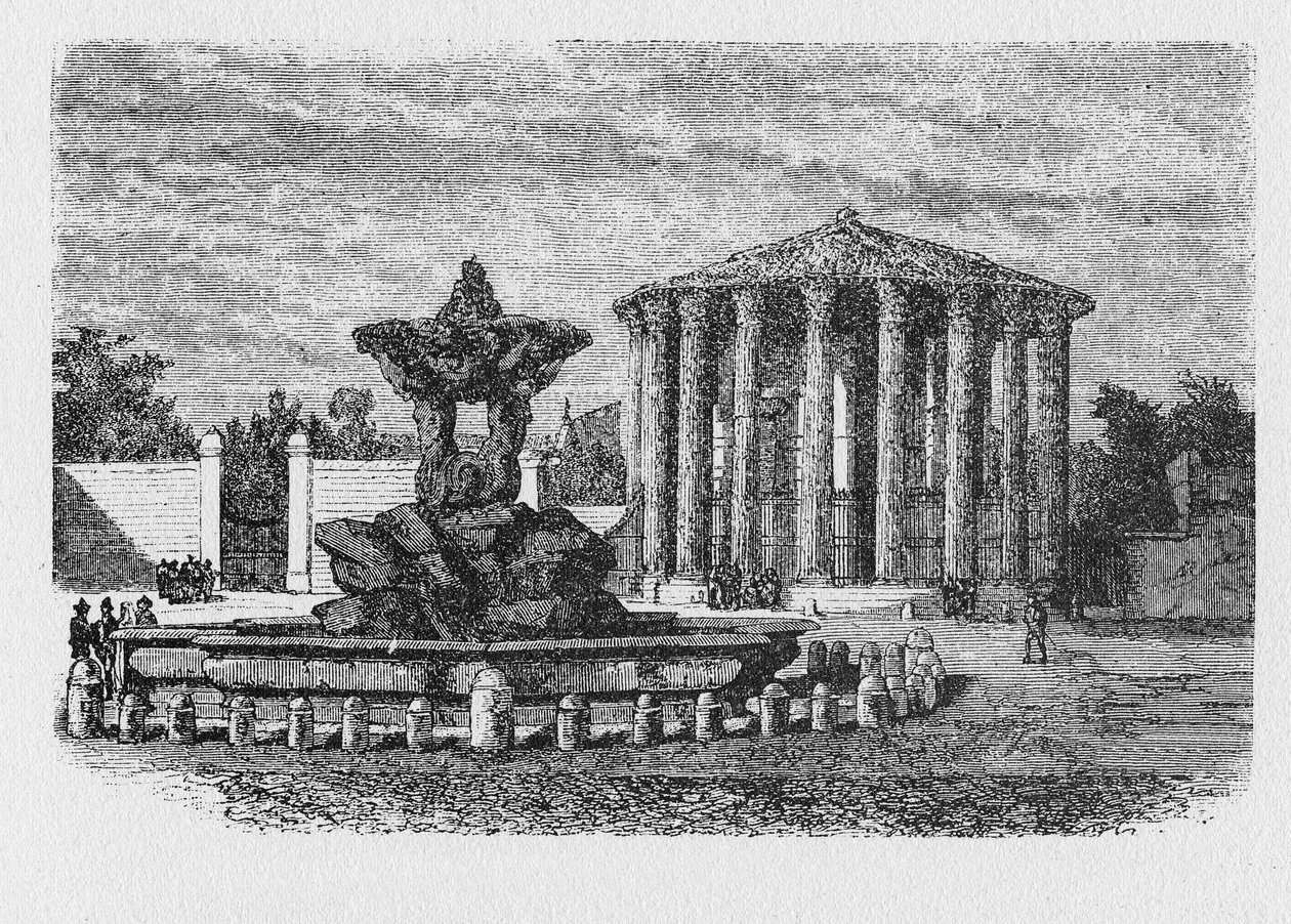 Dějiny starověkého Říma. Forum Boarium Forum Boarium bylo dobytčí fórum venalium starověkého Říma. od Unbekannt