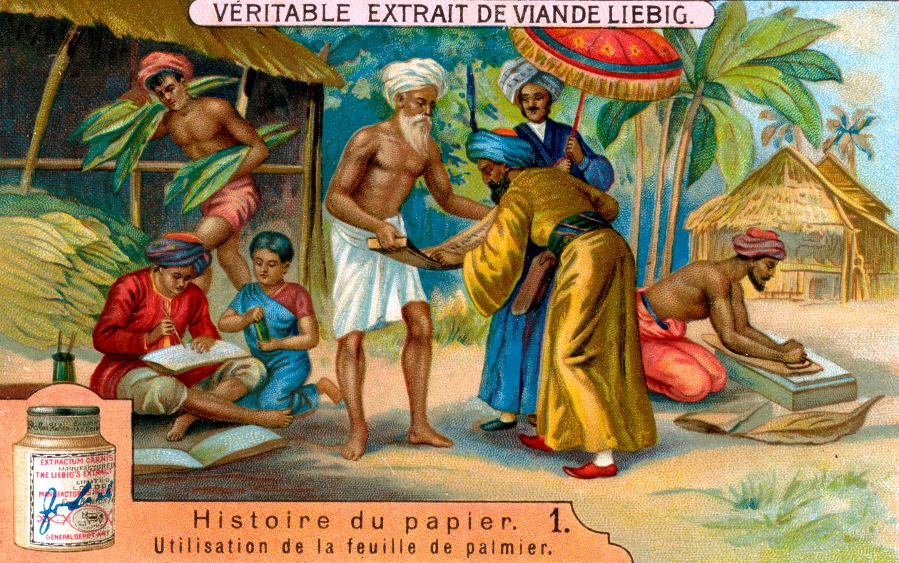 Historie papíru: 1, c1900 od Unbekannt