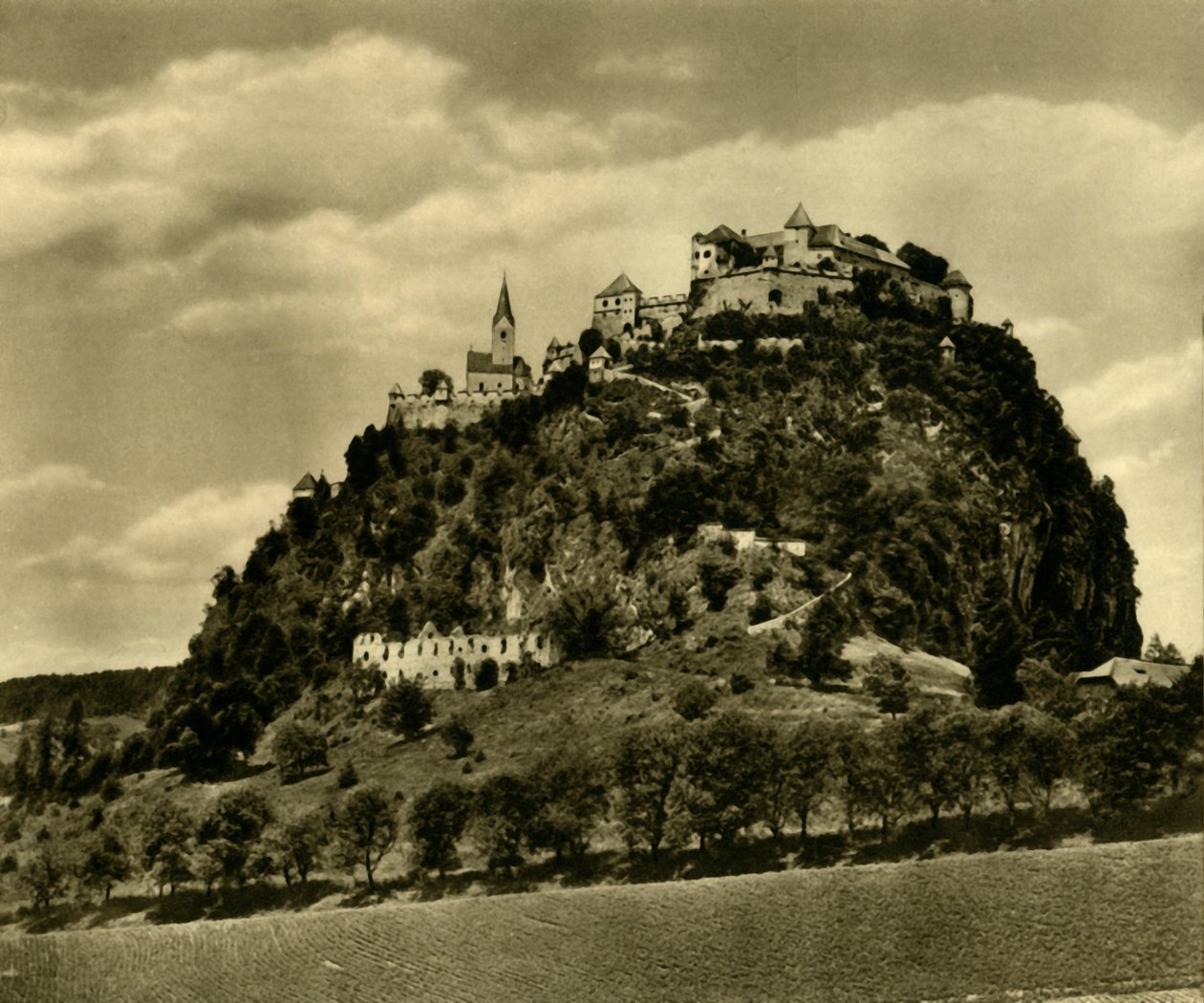 Hrad Hochosterwitz, Korutany, Rakousko, c1935. od Unbekannt