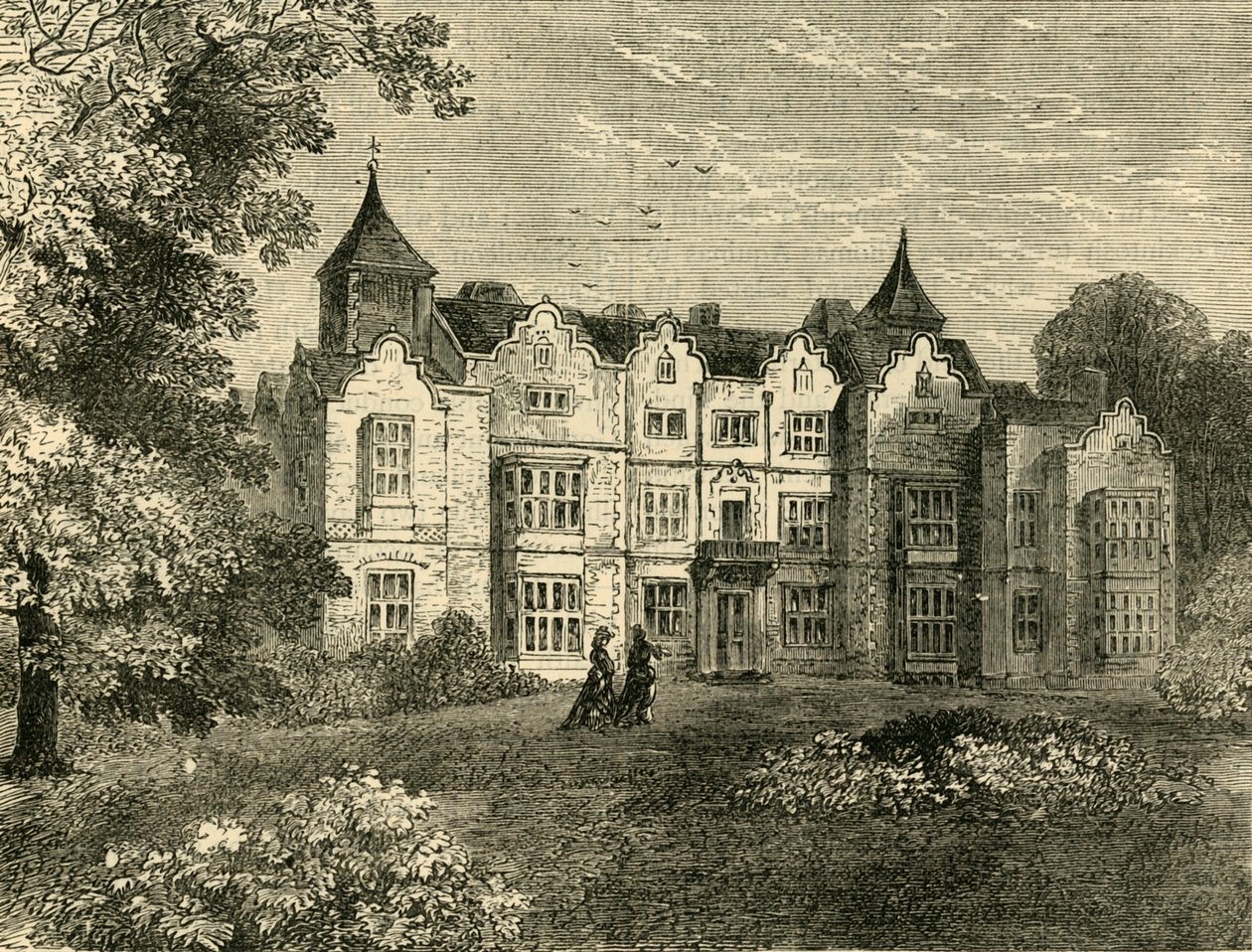 Holland House, ze severu, c1876. od Unbekannt