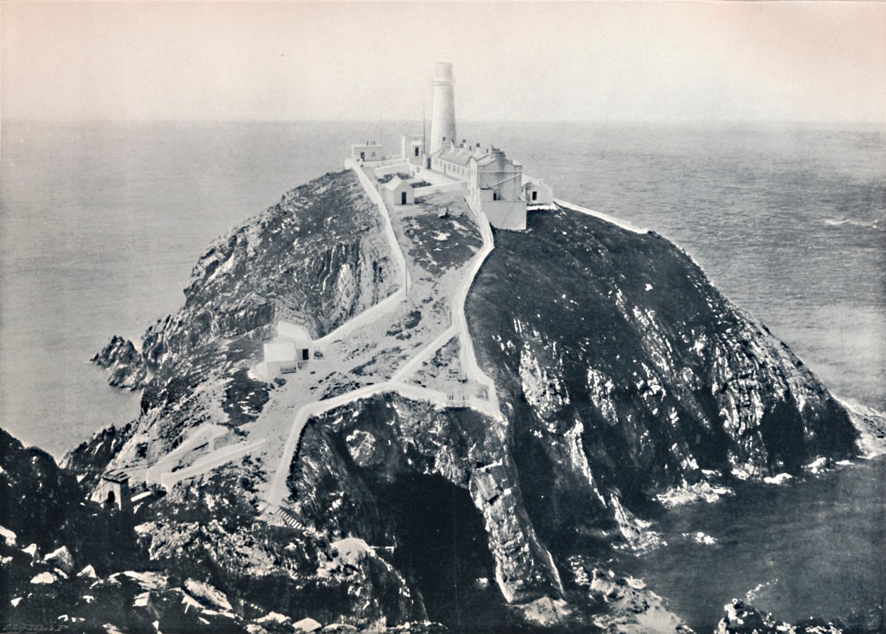 Holyhead - The South Stack, Lighthouse, 1895 od Unbekannt