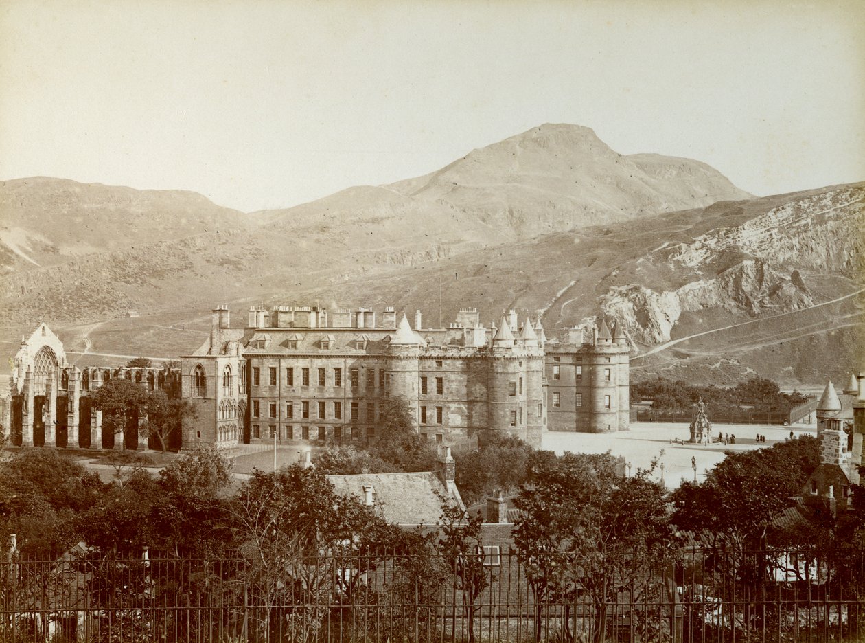 Holyrood Palace, Edinburgh, Skotsko, 1887 od Unbekannt