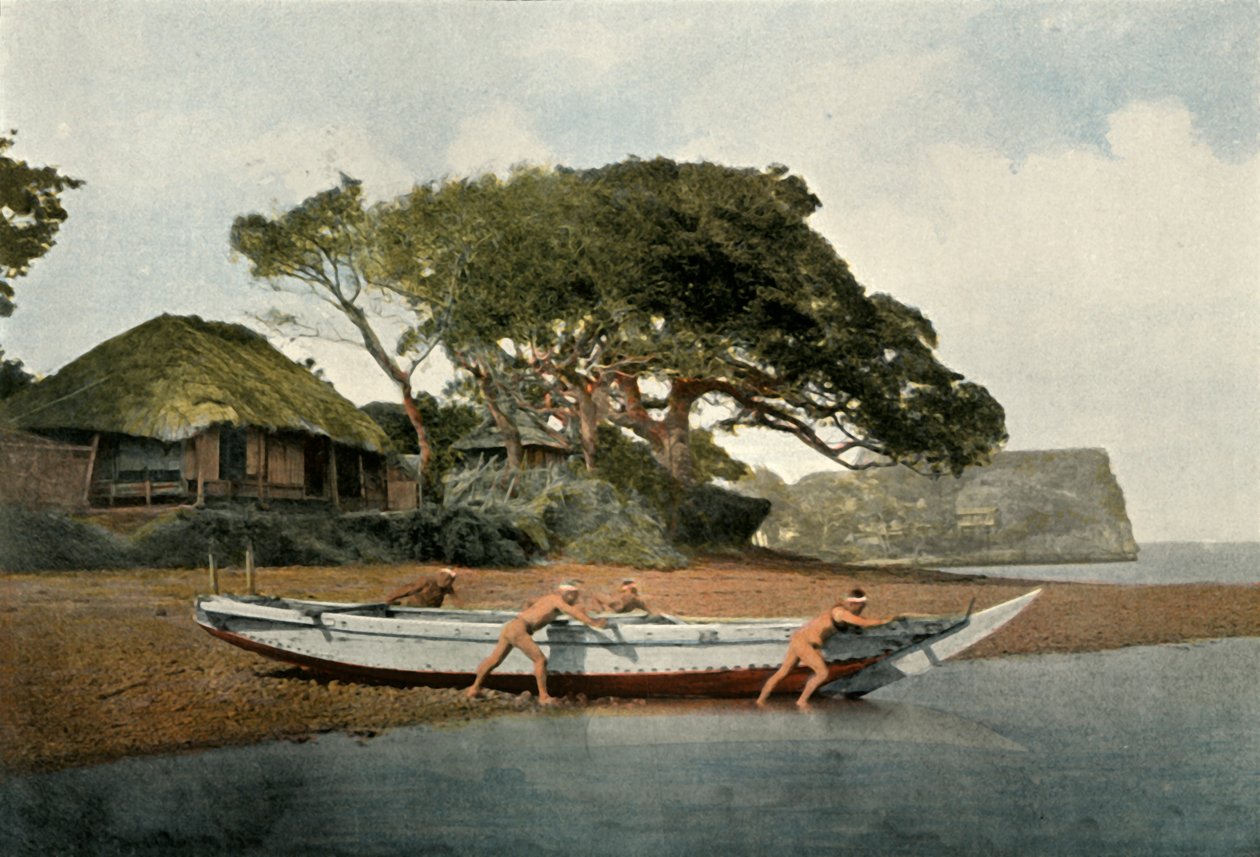 Honmoku, Viege de Petche rs Pless Yokohama, Honmoku Ficain g Viege Nea r Yokohama, 1900. od Unbekannt