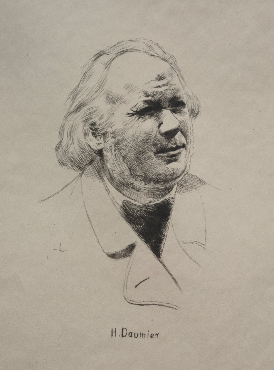 Honore Daumier, 19. století. od Unbekannt
