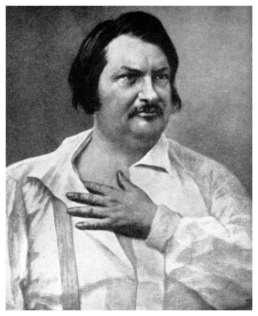 Honore de Balzac, francouzský romanopisec, 19. století 1956 od Unbekannt
