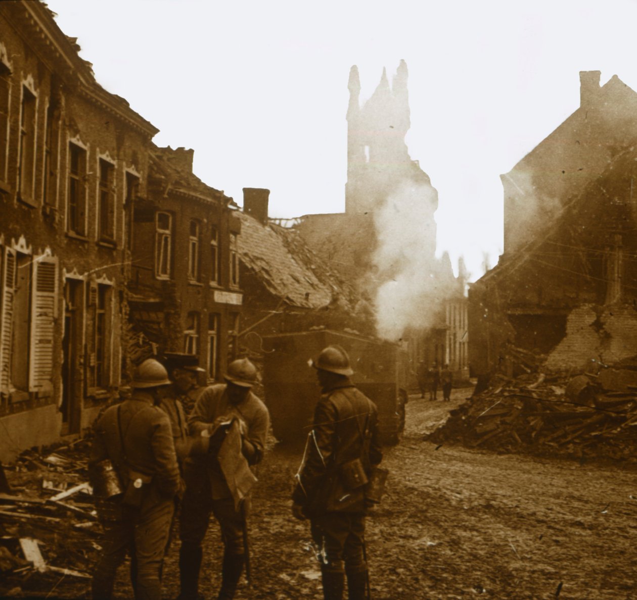 Hooglede, Flandry, Belgie, 1918 od Unbekannt