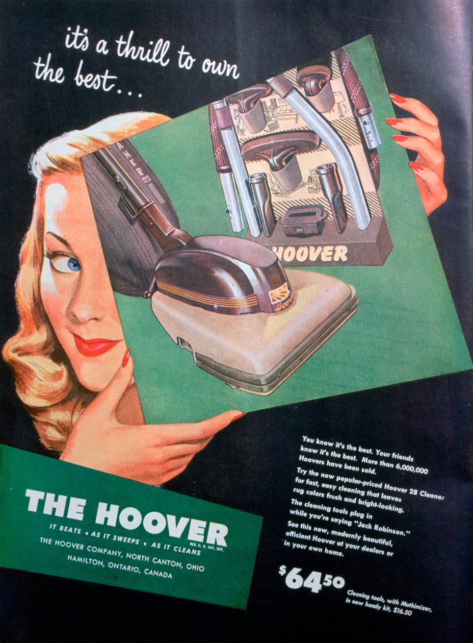 Hooverova reklama, 1946 od Unbekannt