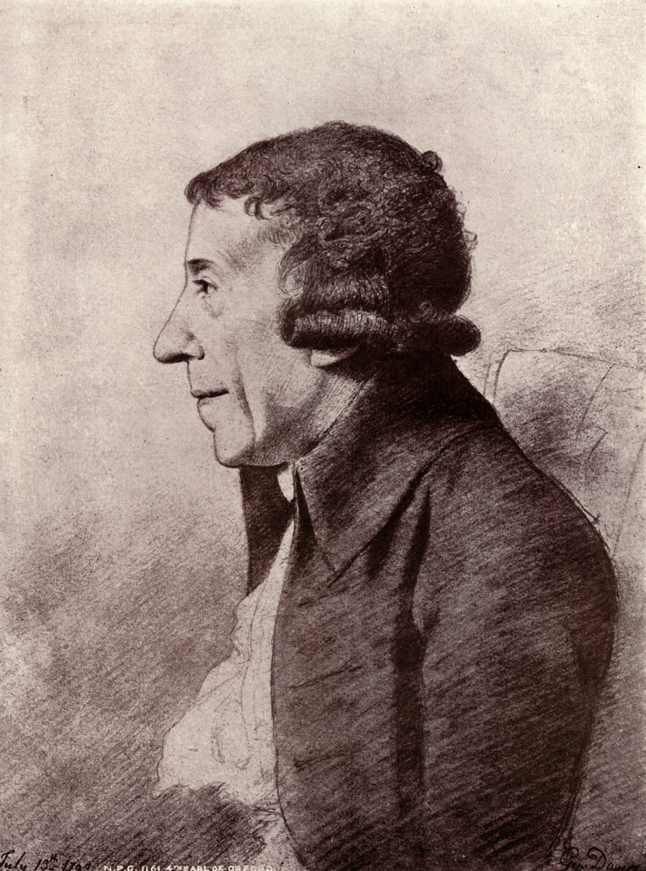Horace Walpole, čtvrtý hrabě z Orfordu, 1919 od Unbekannt