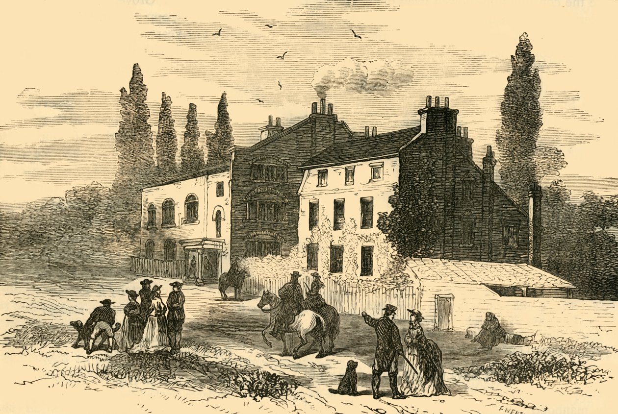 Hornsey Wood House, 1800, c1876. od Unbekannt