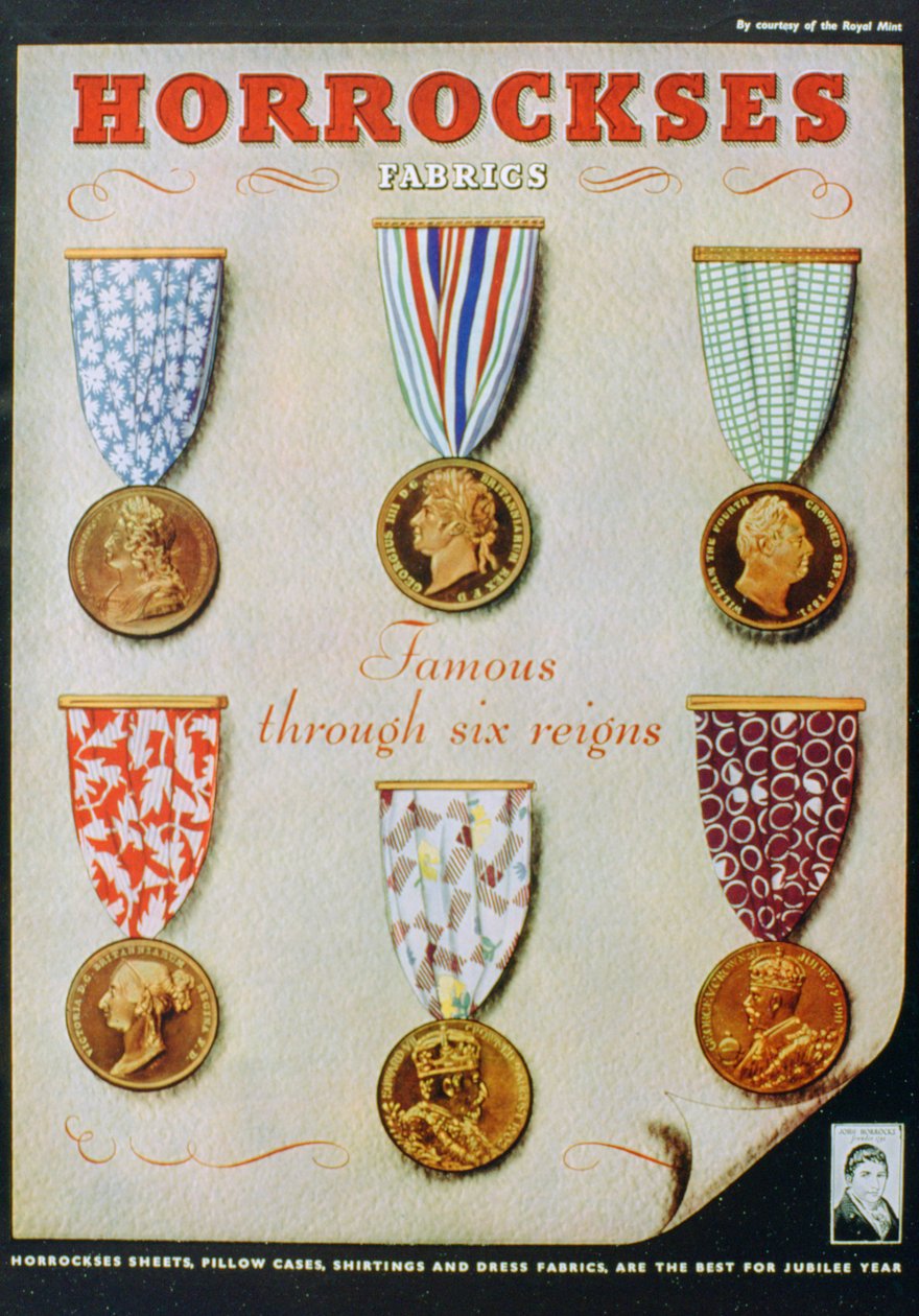 Tkaniny Horrockses, 1935 od Unbekannt