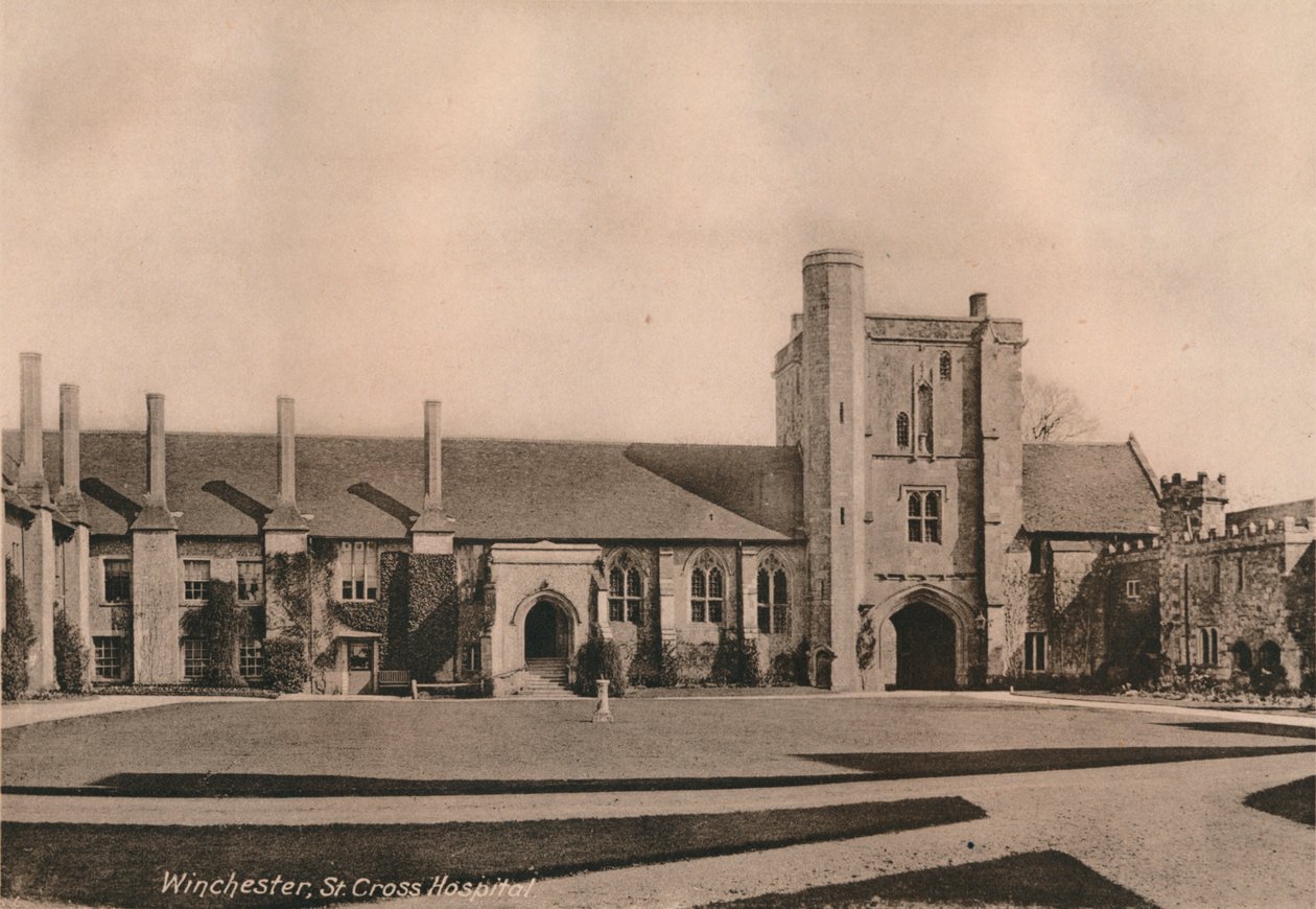 Hospital of St Cross, Winchester, Hampshire, počátek 20. století od Unbekannt