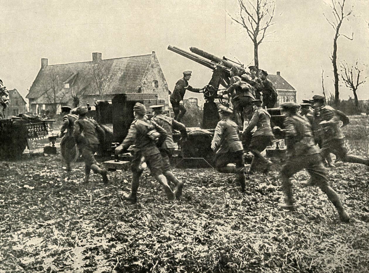 Spatřeno nepřátelské letadlo, 1919. od Unbekannt