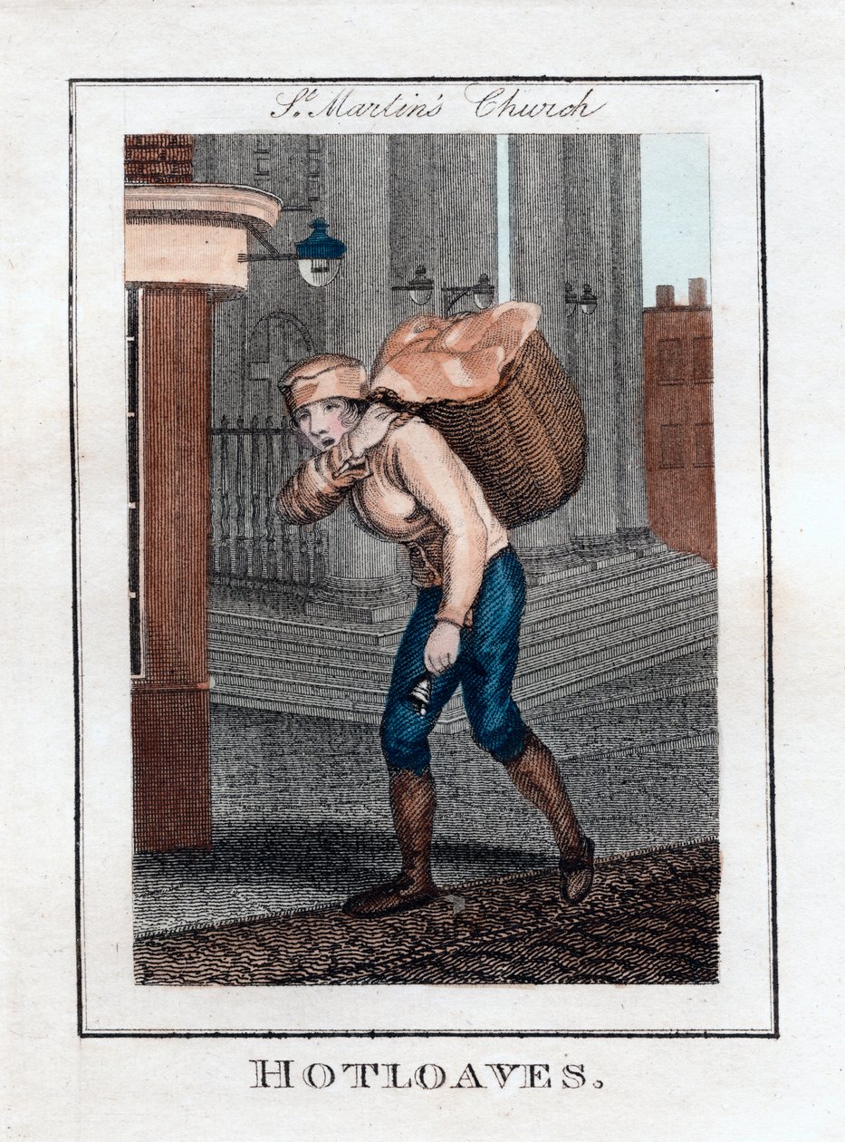 Hotloaves, St Martins Church, Londýn, 1805 od Unbekannt