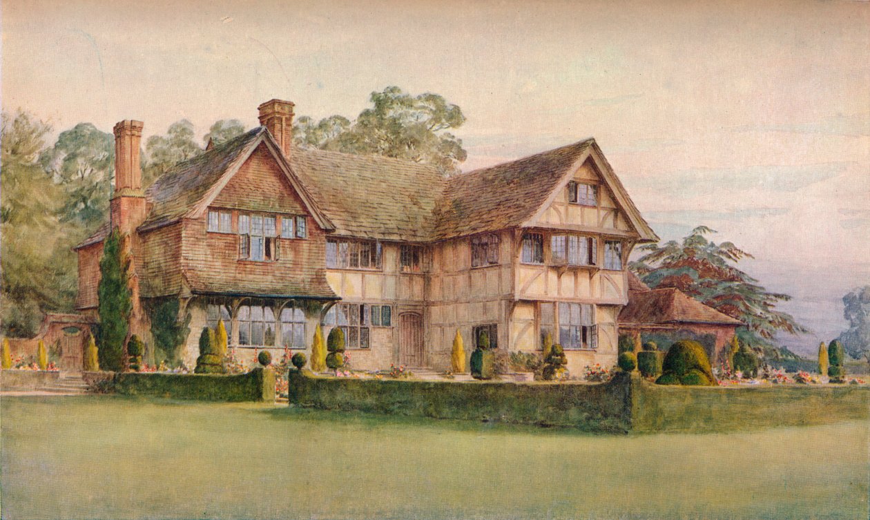 House At Rusper, Near Horsham, Sussex, c1911 od Unbekannt