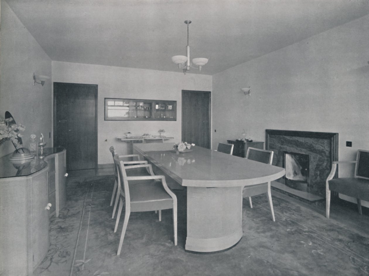 House at Burn Bridge od The Late John Procter, F.R.I.B.A, 1942 od Unbekannt