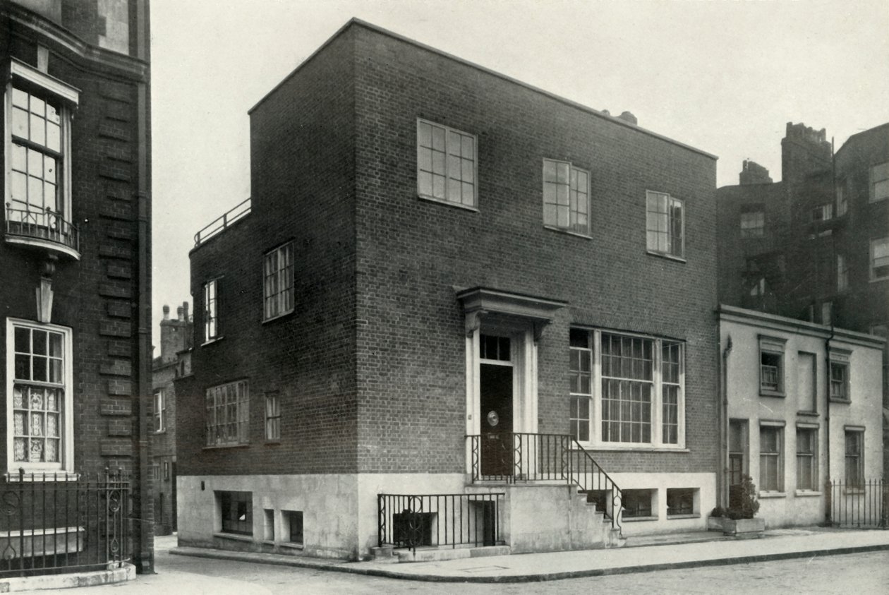 Dům ve Weymouth Street, Londýn, 1937 od Unbekannt