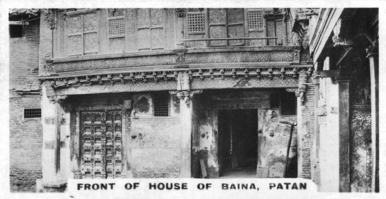 Dům Baina, Patan, Indie, c1925 od Unbekannt